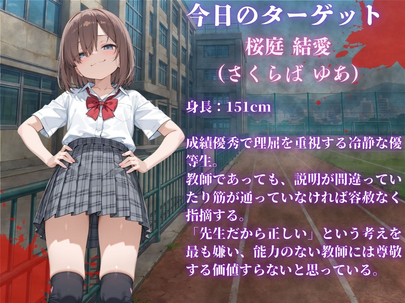 見下した罰〜学校編〜天宮 星来（あまみや せら） サンプル2ページ目