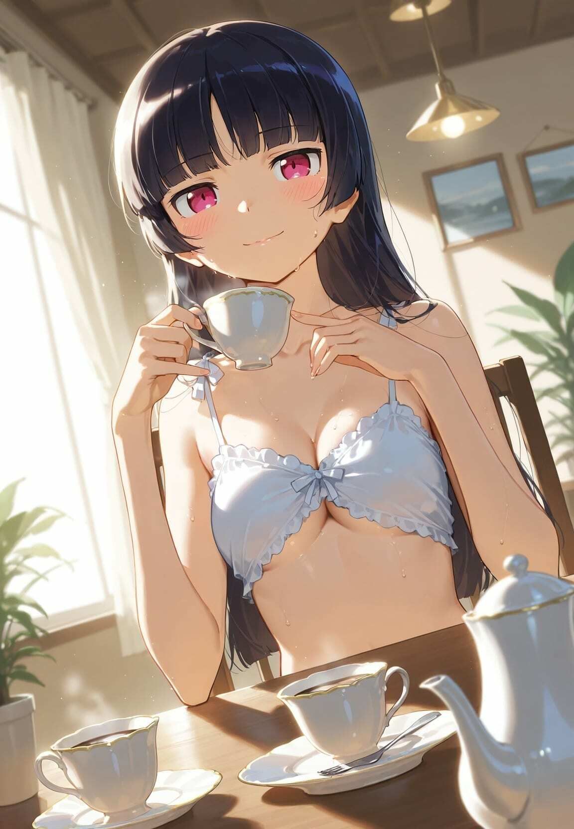 種付けおじさんに監禁された清楚系少女が媚薬レ●プで「毎日種付けされて幸せ（はーと）」ってニコニコ報告 俺〇妹がこんなに可愛いわけがない サンプル5ページ目