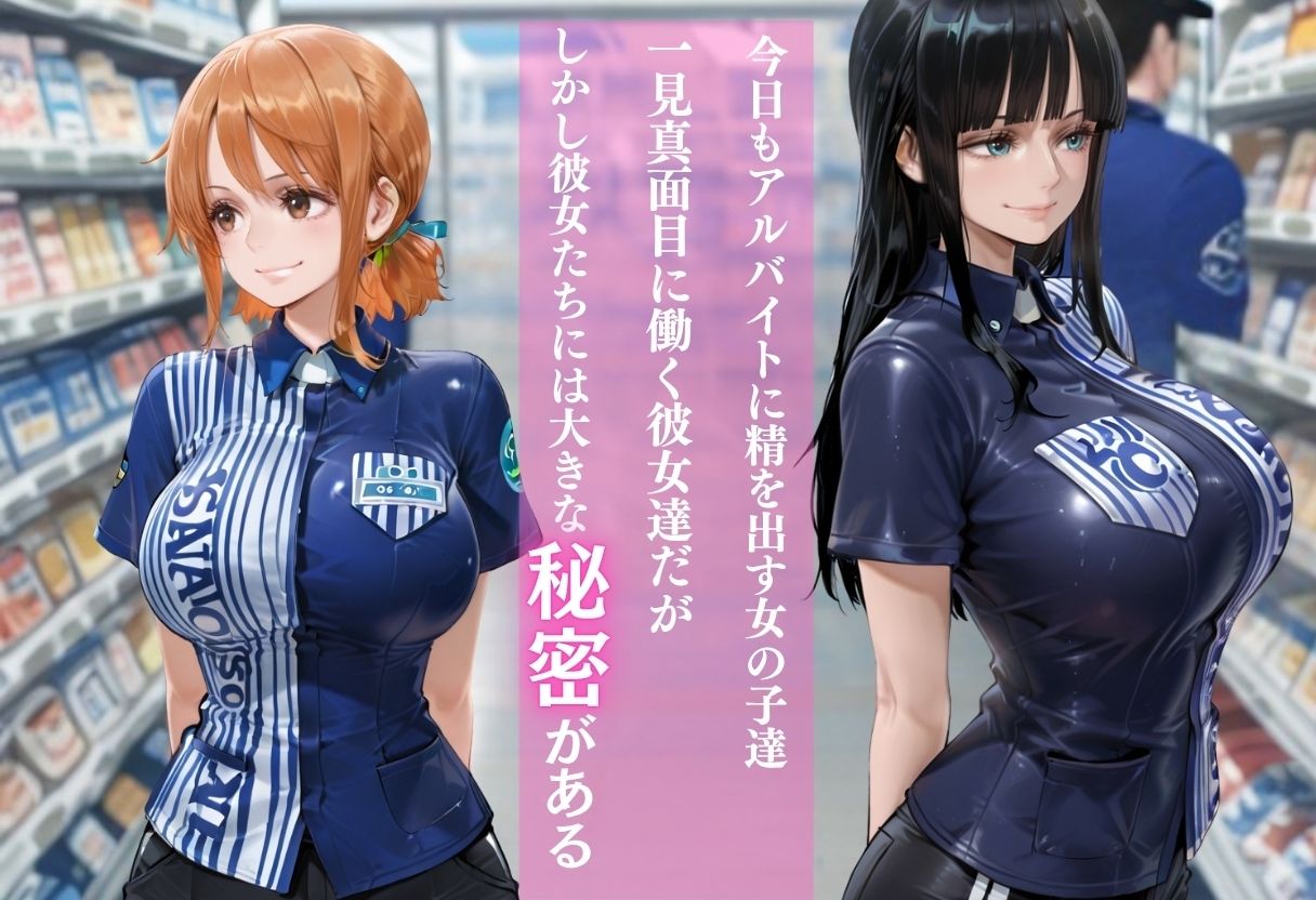 どこでもヤられちゃうバイトの女の子 サンプル2ページ目