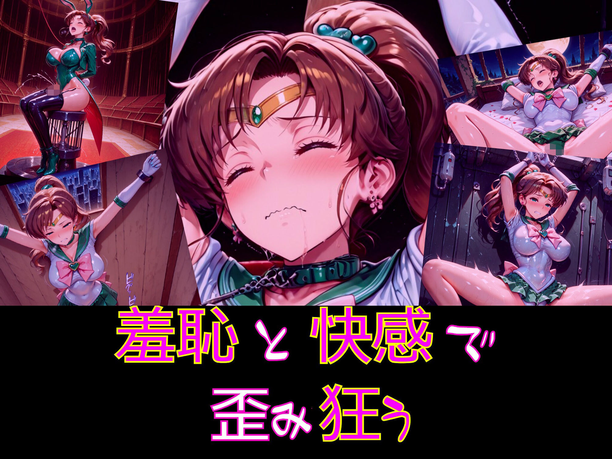 【衣装多種】ジュ〇ター、頼れる乙女の恥辱。鍛え抜かれた肉体が悦びに震え、恥じらいを捨てて媚態を晒す_玩具オナニー編 サンプル2ページ目