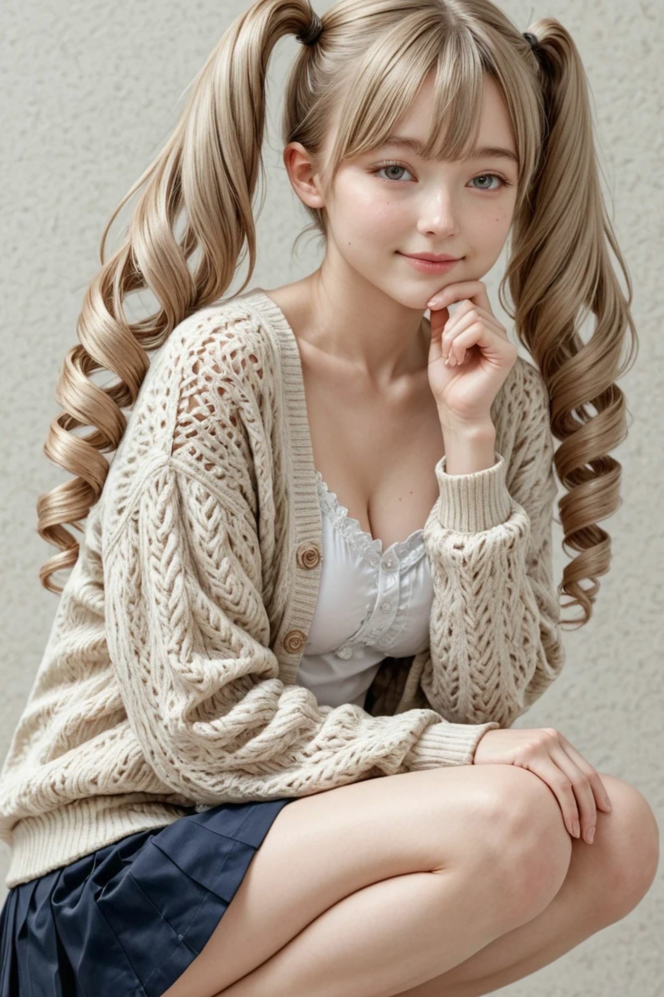 【セミリアル】Nude Collection 〜白い壁〜 小夜・沙月・紬 サンプル8ページ目