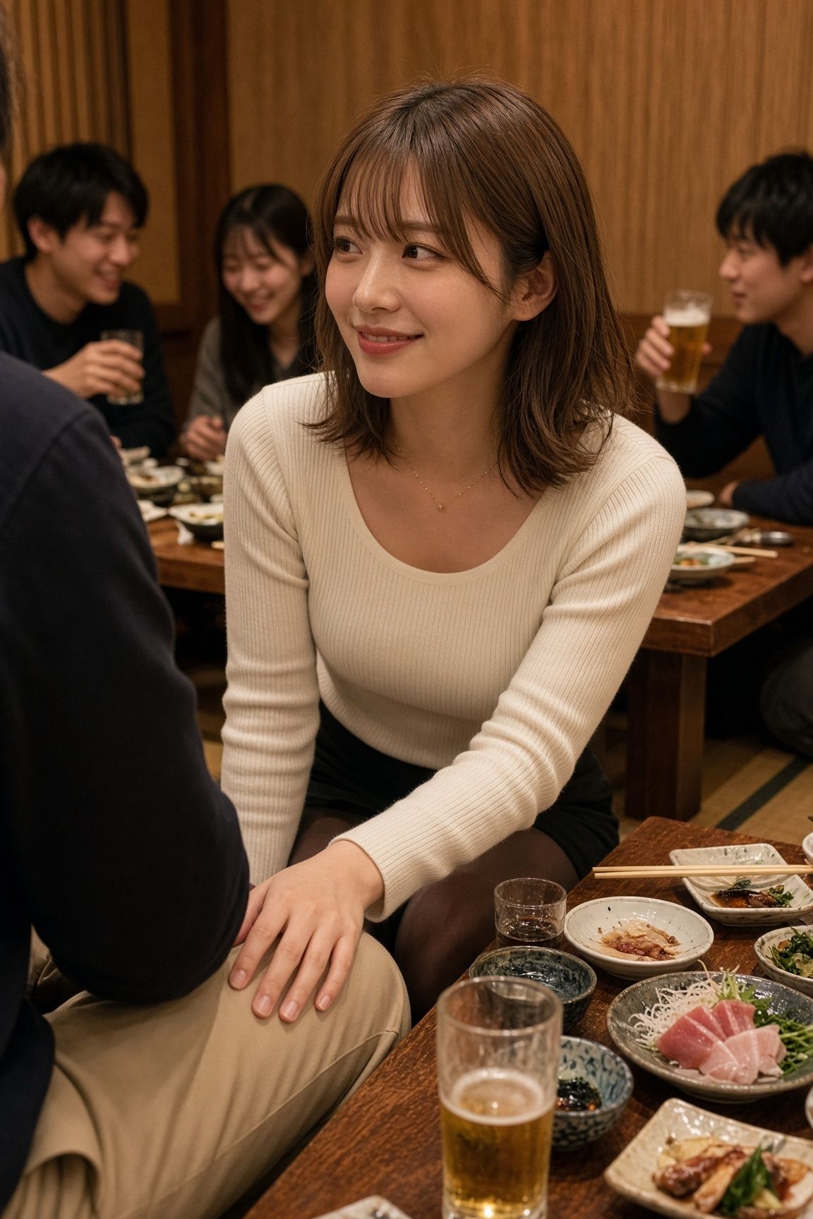 スキモノ宴会 サンプル1ページ目