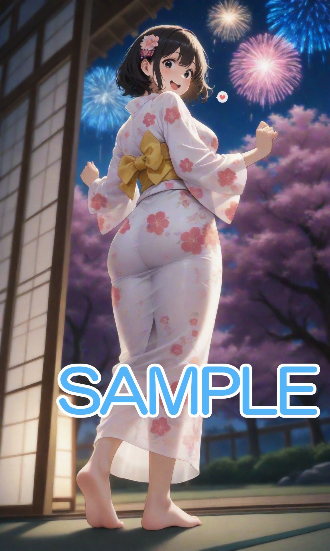浴衣な女の子と和室で・・・3 サンプル1ページ目