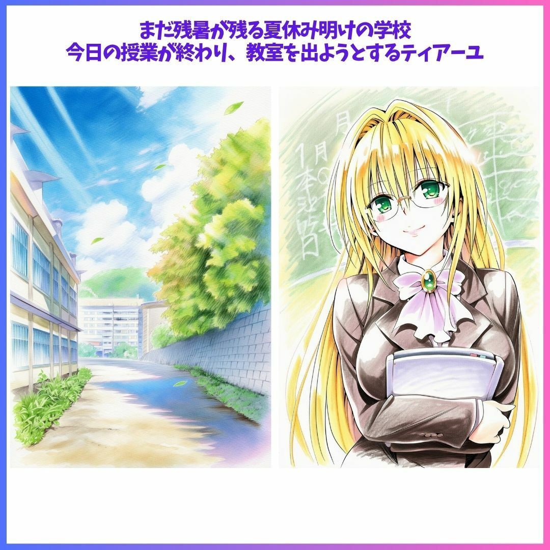 After School Preasure サンプル2ページ目