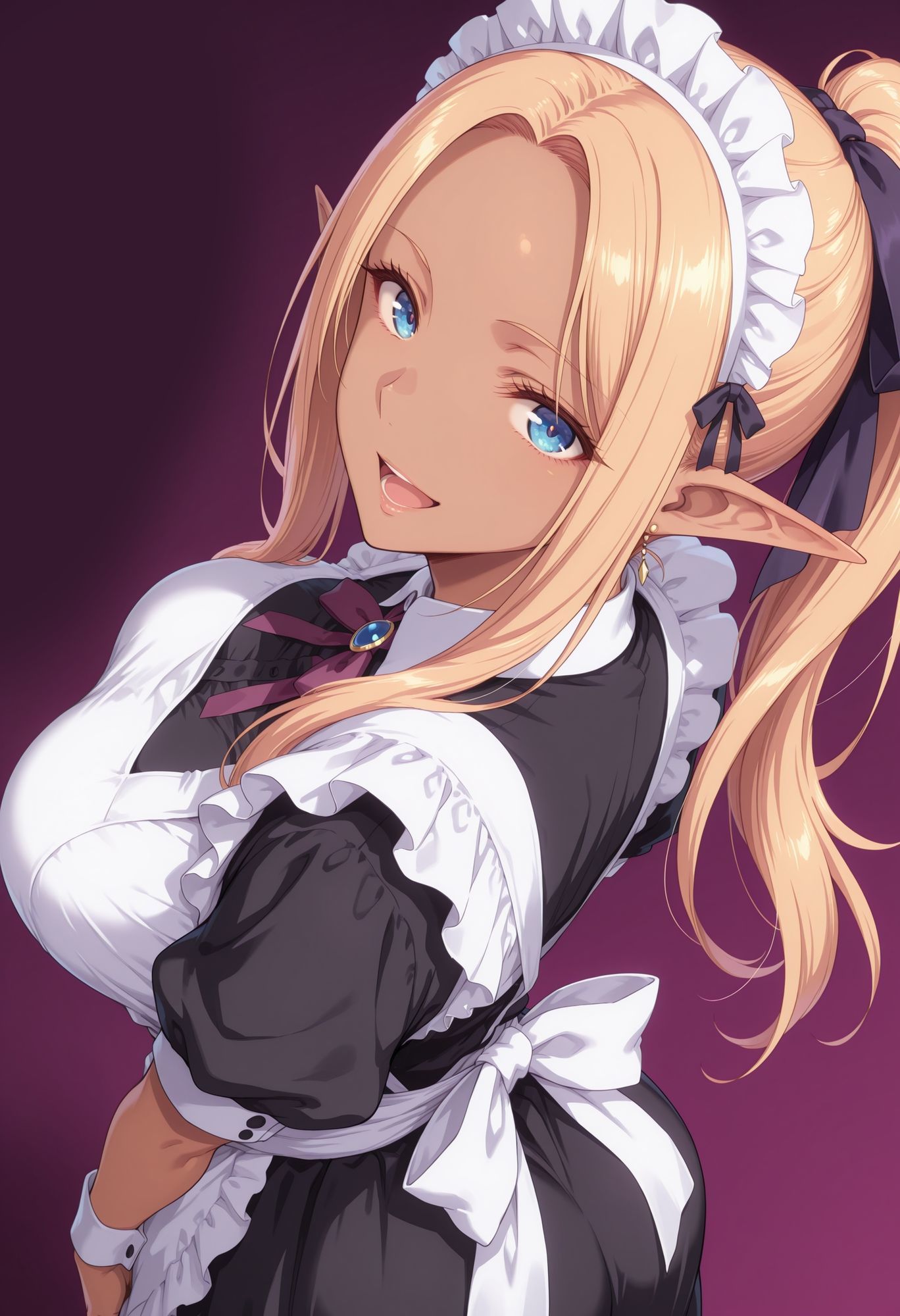 エルフのメイドさんの誘惑10 サンプル2ページ目