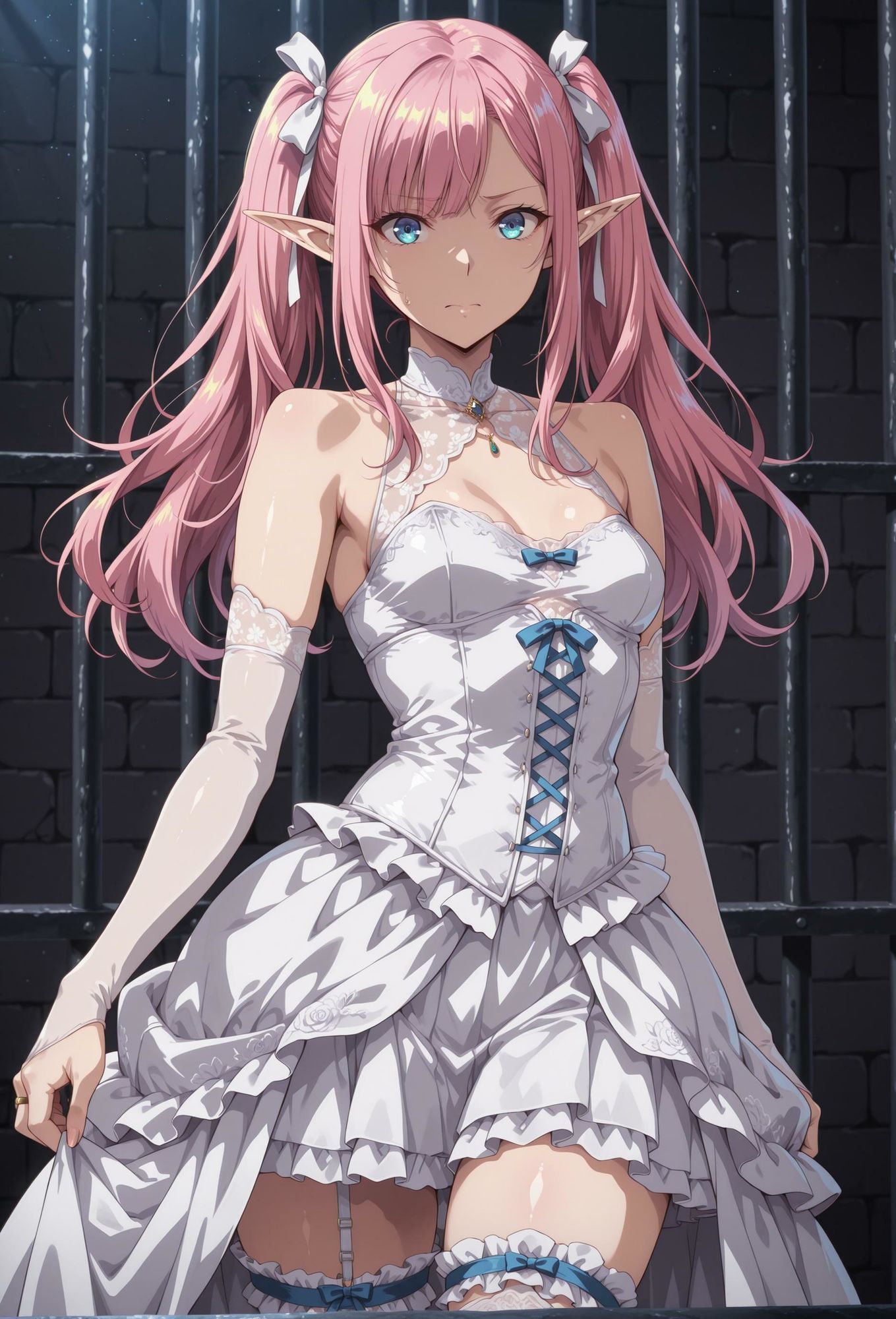 囚われのエルフさん サンプル6ページ目