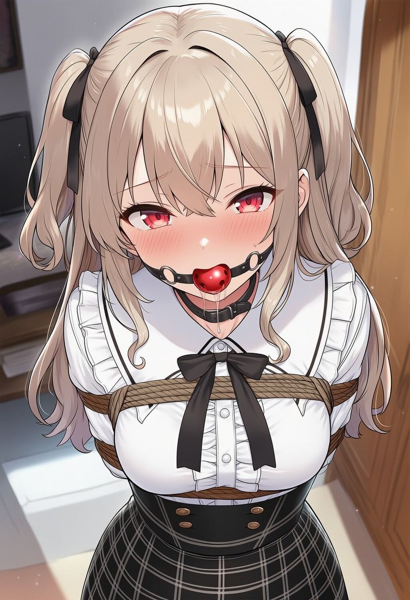 【音声付き】緊縛された女の子動画集 〜ボールギャグ編〜 サンプル2ページ目