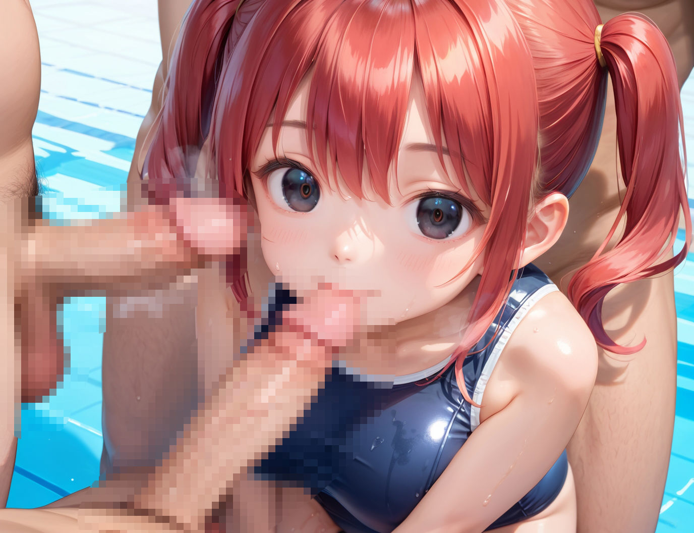 水泳部女子たちの不健全な夏休み Vol.5 サンプル8ページ目