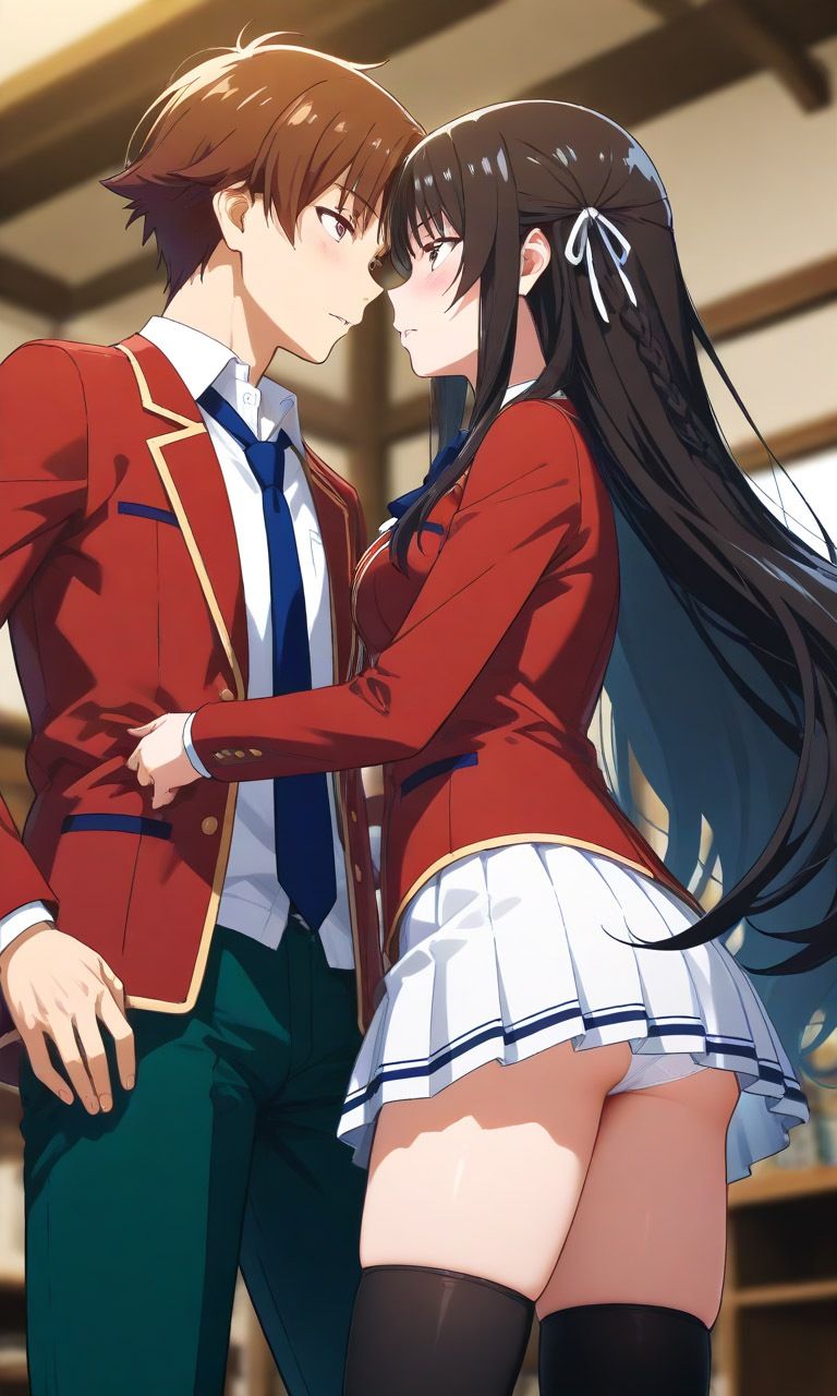 突然堀北にフェラチオされたので最後までヤってしまった綾小路 サンプル2ページ目