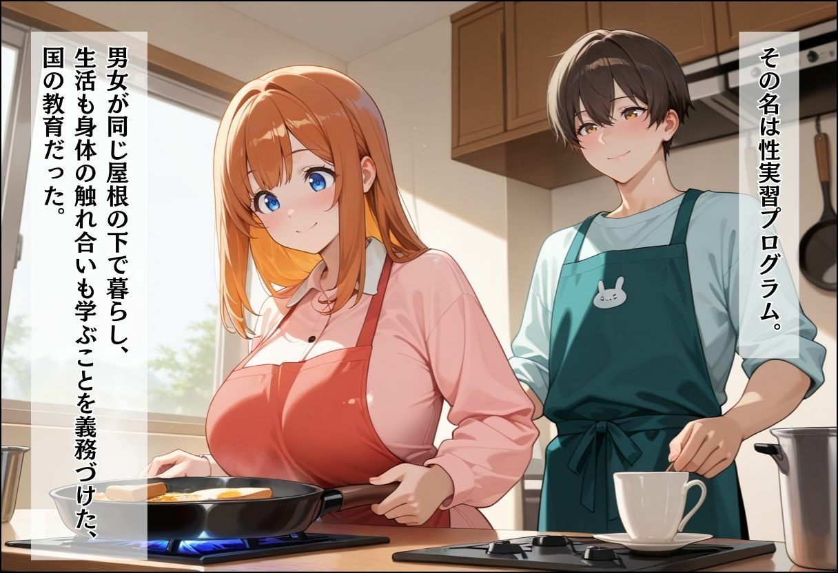 性実習プログラムーセックスが義務教育になった話〜ご奉仕メイドと発情巫女のW中出し編〜 サンプル2ページ目
