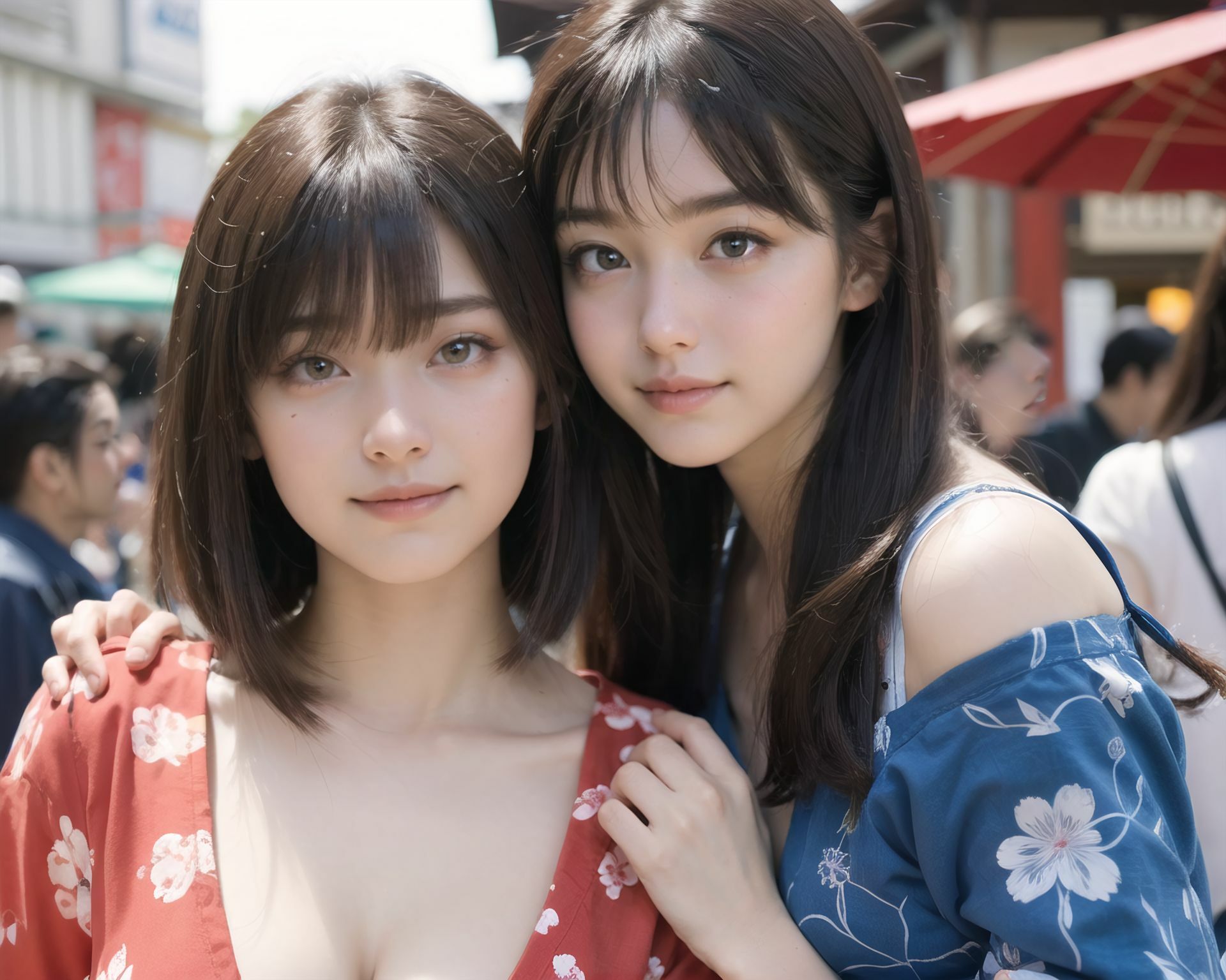 AI美少女写真集 素顔の RUNA - （7） 〜夜の提灯に溶ける、もうひとつの距離〜 サンプル3ページ目