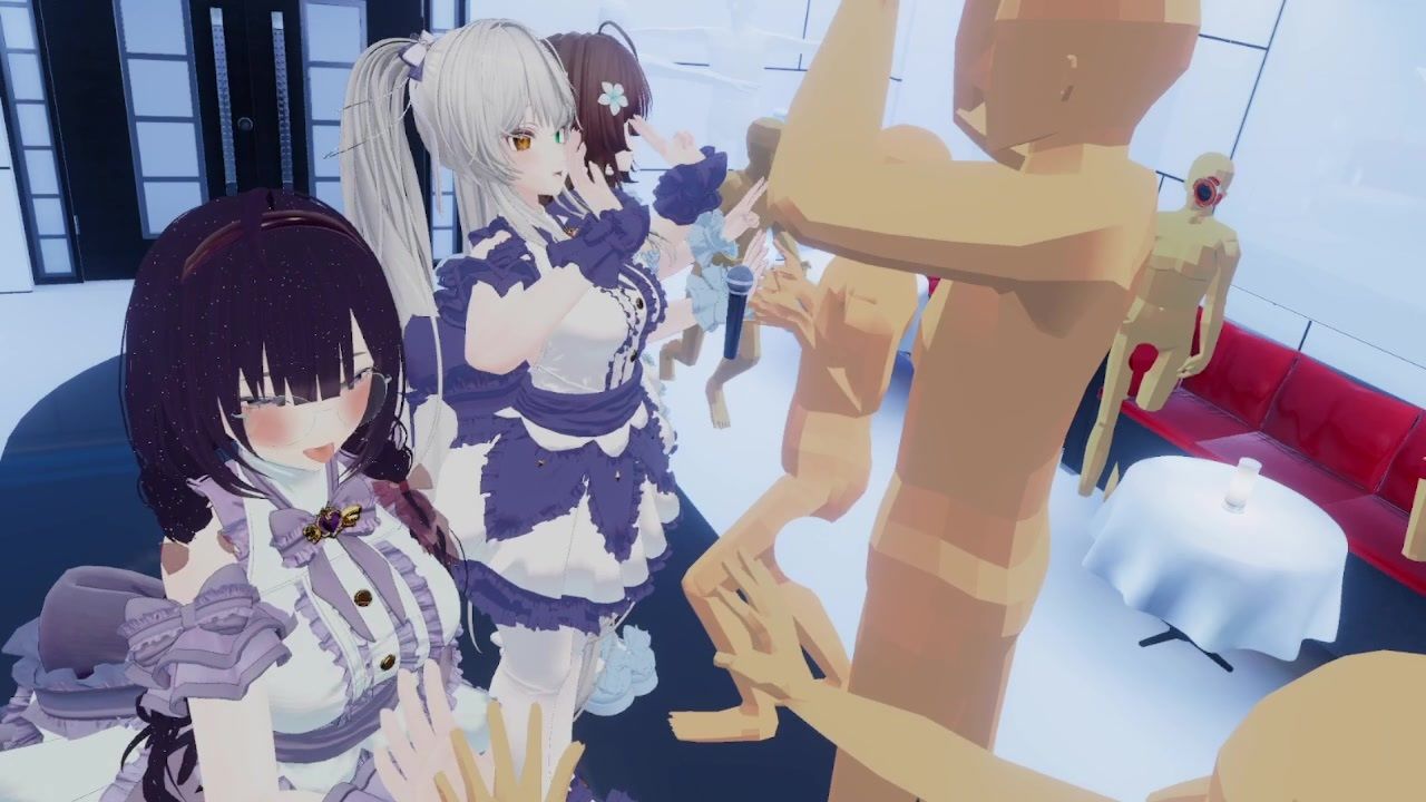 【視聴者参加型】ポプロアイドルファンミーティング【ChilloutVR】 事務乃あんず サンプル1ページ目