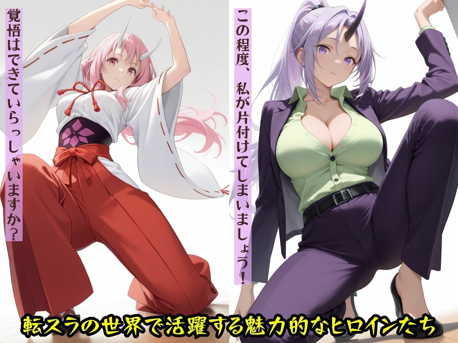 異種姦  ヒロイン凌●  転スラ編 1 サンプル1ページ目