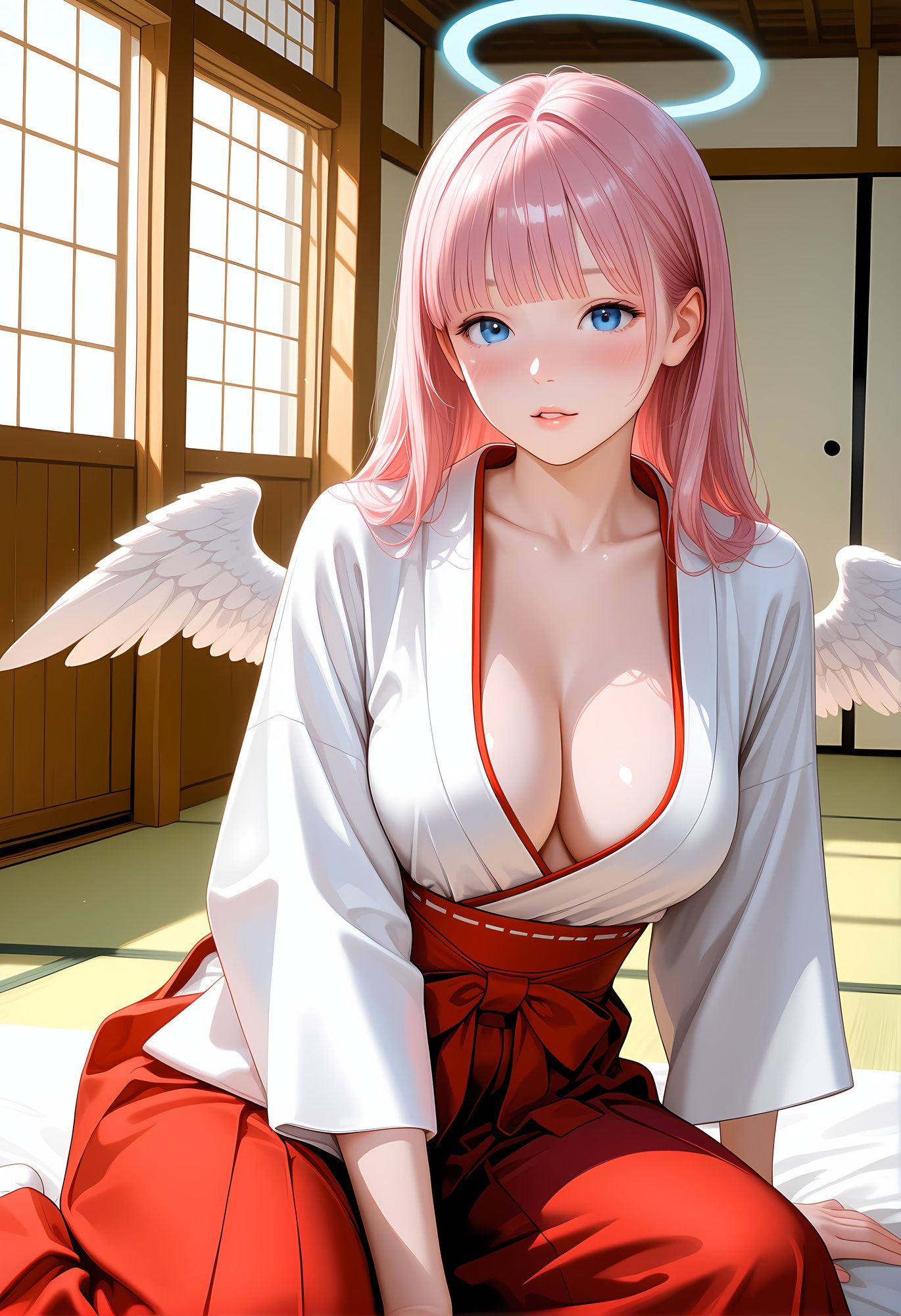 君と過ごす、巫女の午後 サンプル3ページ目