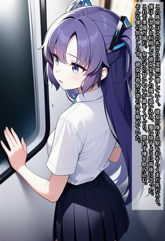 ユウカちゃんを盗撮したり痴○したりする話 サンプル3ページ目