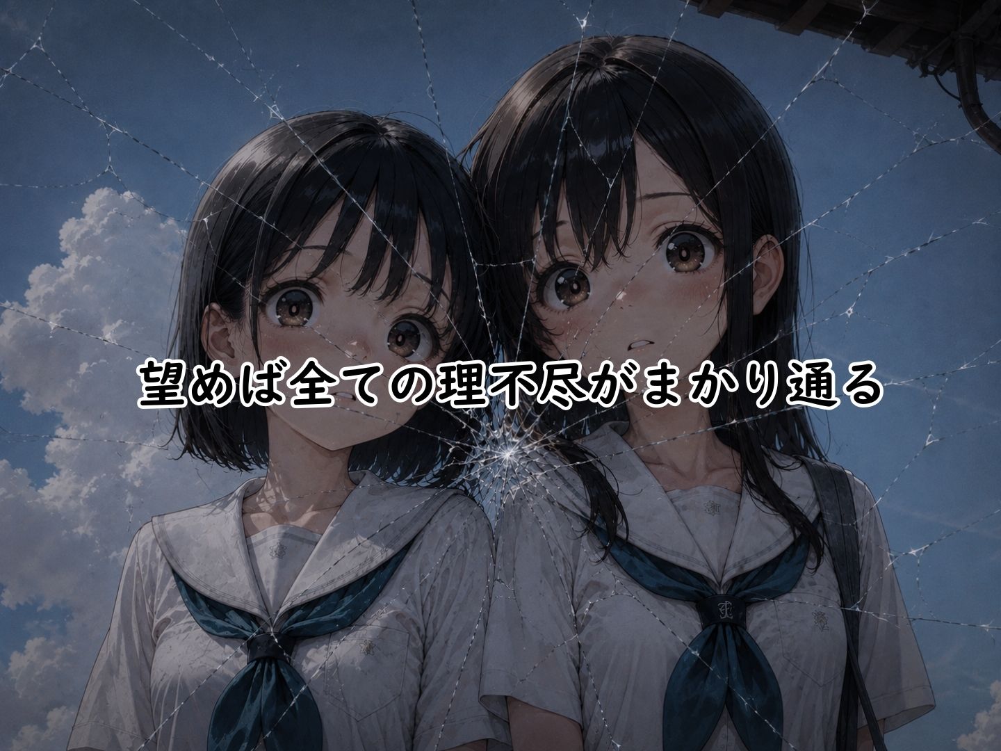 男性の欲望が全肯定される世界で磔にされた少女の末路 サンプル2ページ目