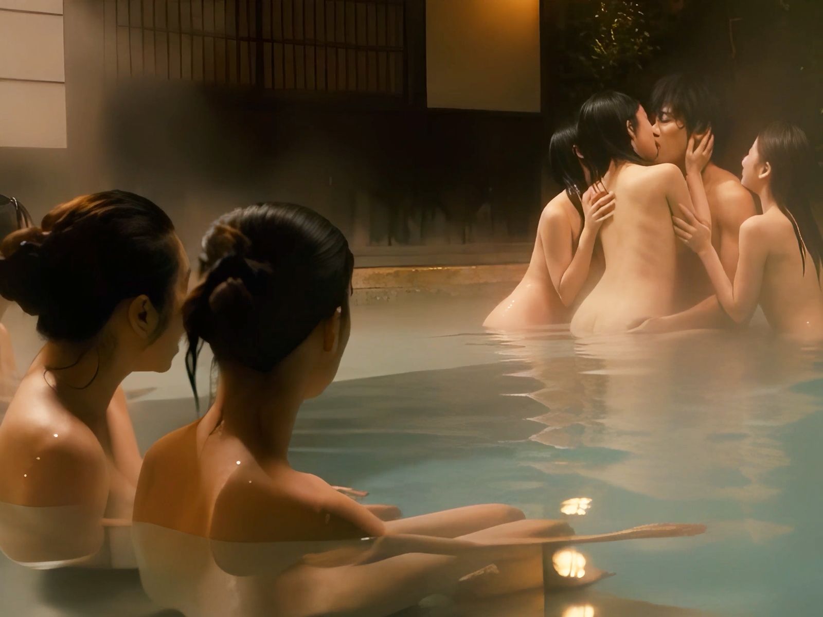 ボクだけの女湯ハーレム【実写系動画】 サンプル5ページ目