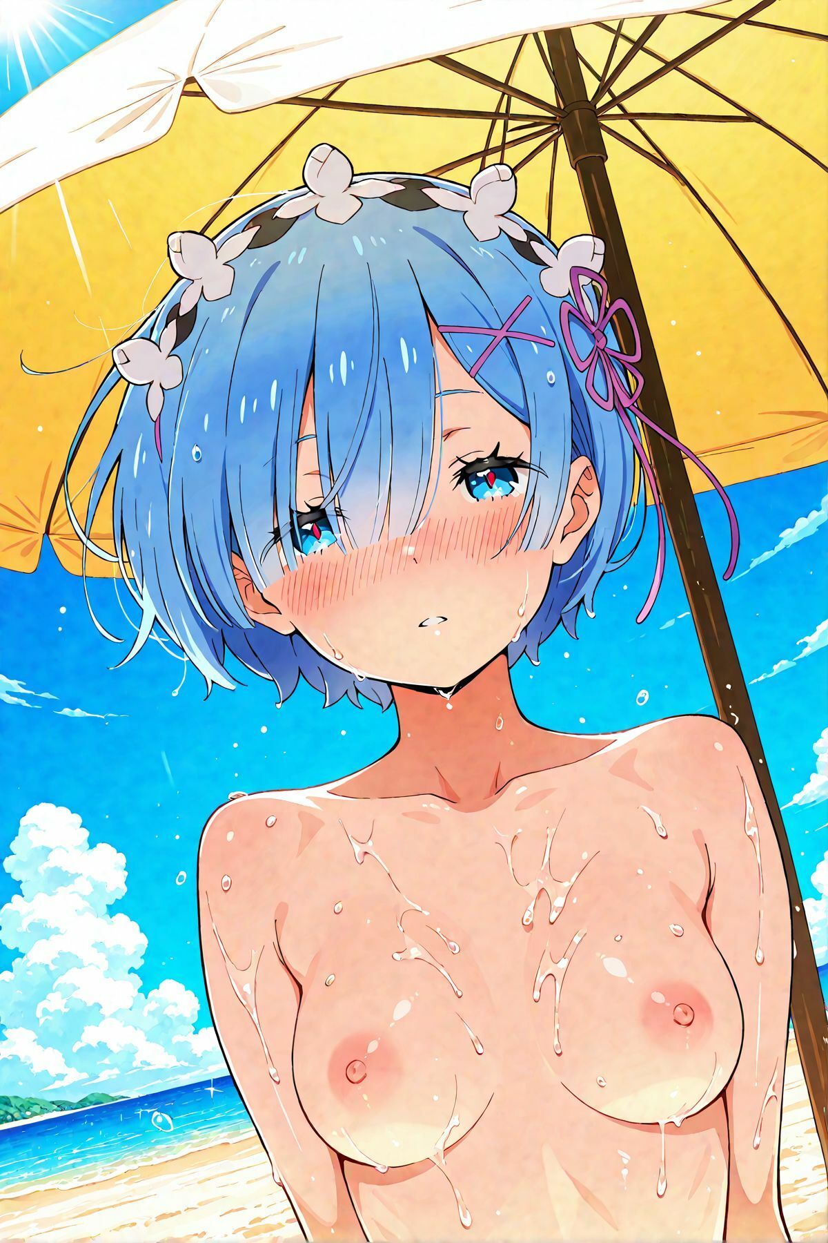 二人だけの夏休み サンプル2ページ目