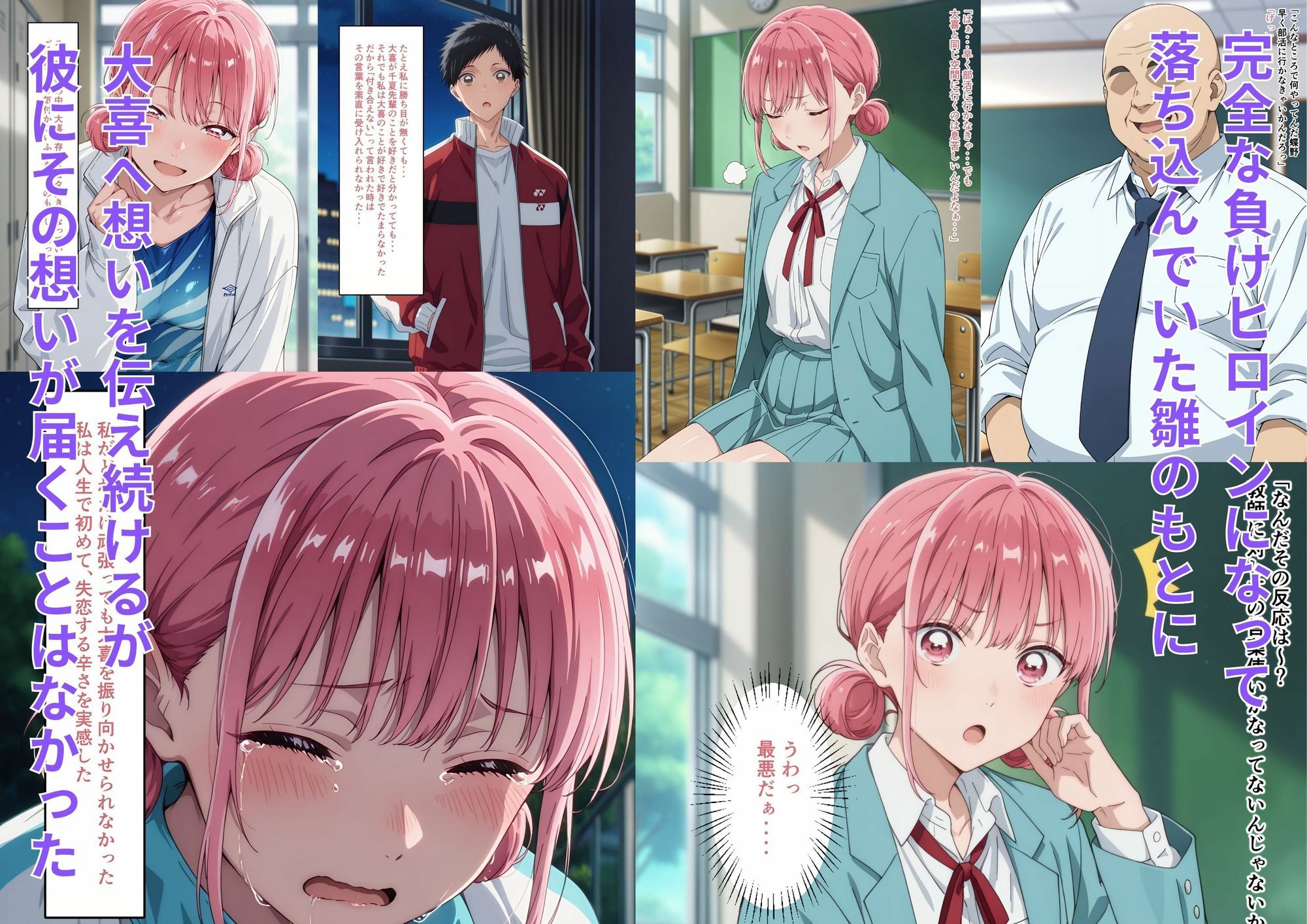 選ばれなかった女 サンプル1ページ目