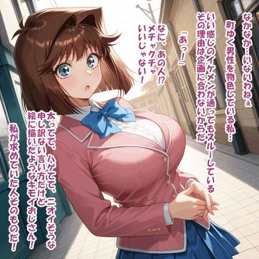 パイズリ異能力おじさん  AV女優 編 サンプル1ページ目