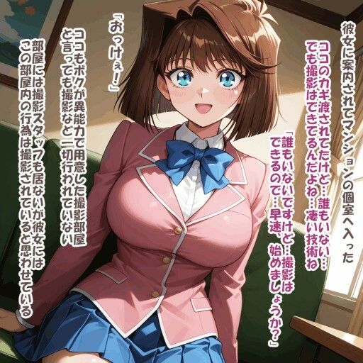 パイズリ異能力おじさん  AV女優 編 サンプル6ページ目