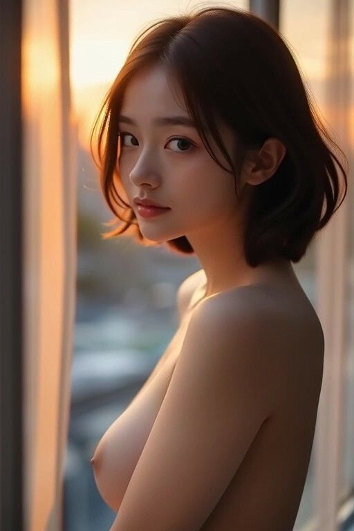 おっぱいを見せる美女04 オリジナルキャラクター トップレス AI生成動画:9分31秒 サンプル2ページ目