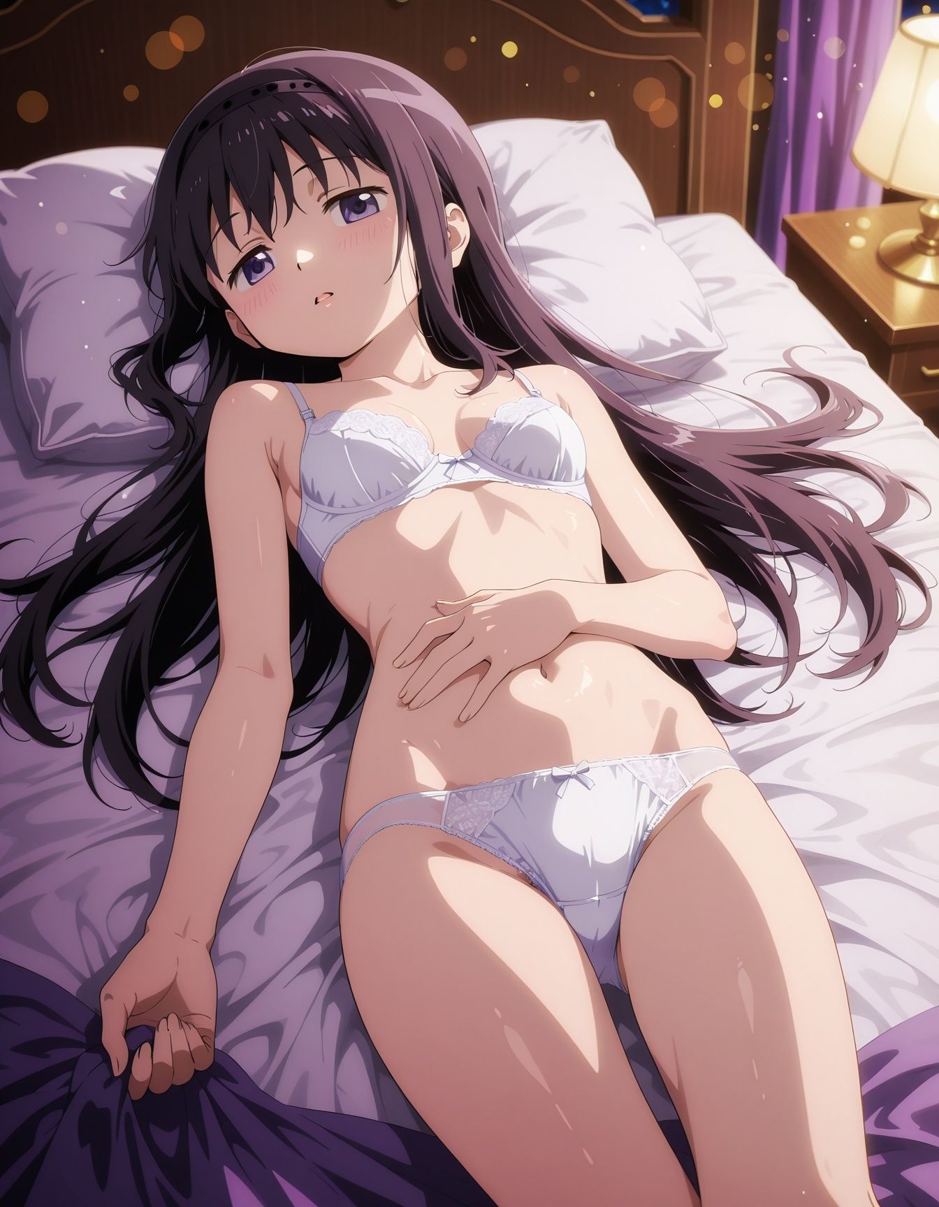 ほむらと、いっぱいエッチなじかん サンプル2ページ目