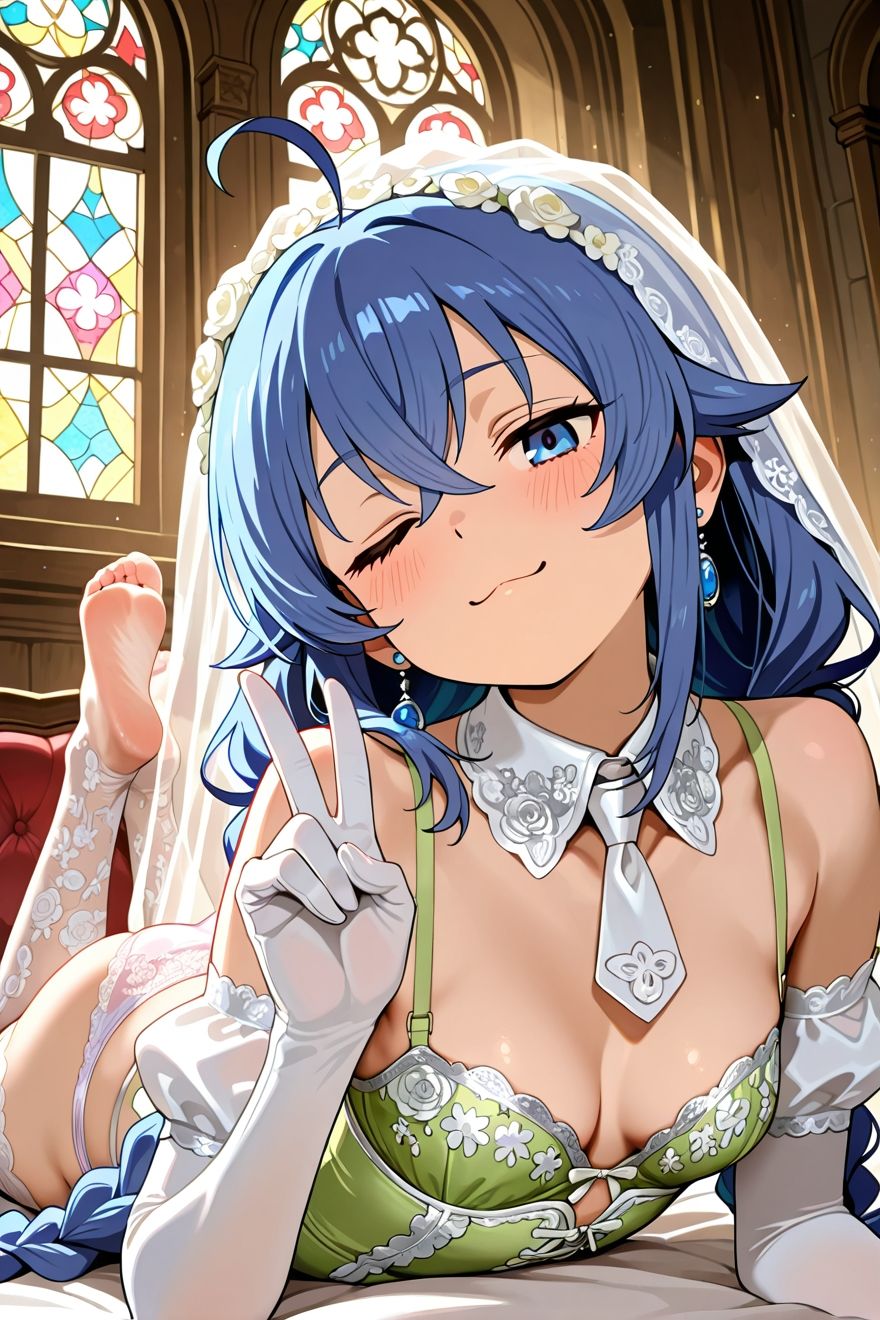 無職転生 ロキシー コスプレランジェリーグラビア＆コスプレヌードSEX集 サンプル3ページ目