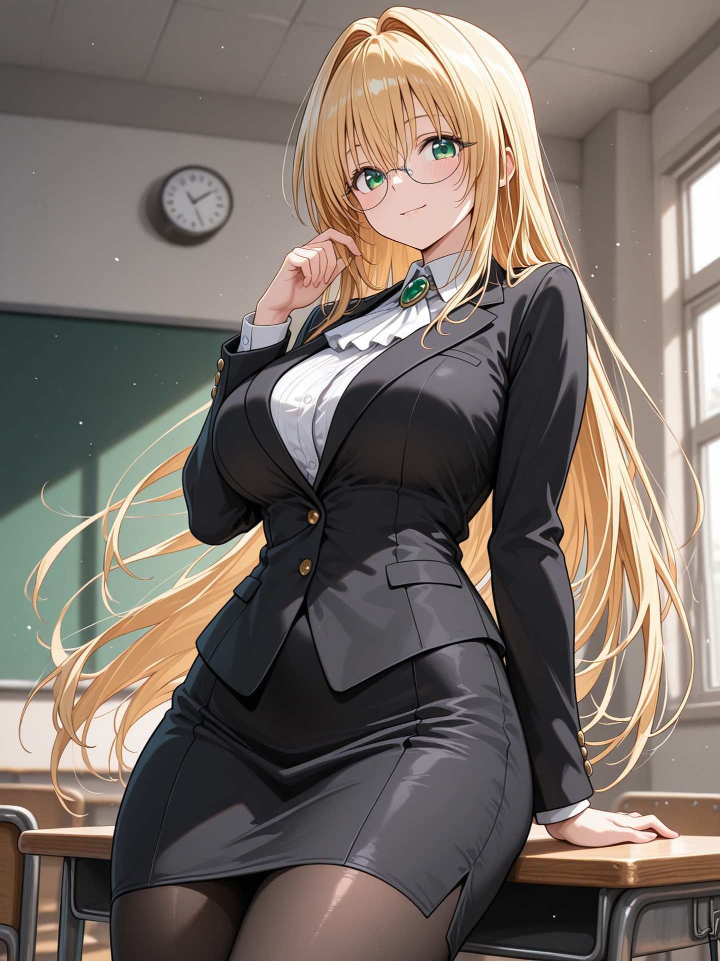 ティアーユ先生と濃厚セックス！ サンプル1ページ目