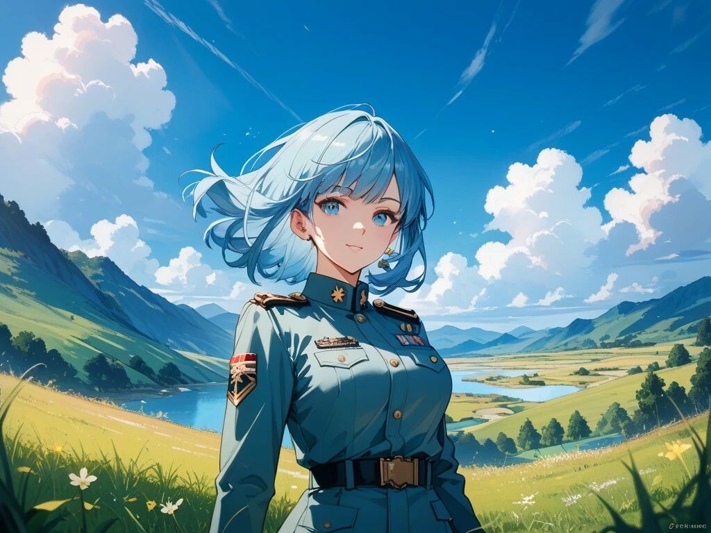 大自然を満喫する美女と水着の女の子と女性自衛官と女性宇宙飛行士 サンプル5ページ目