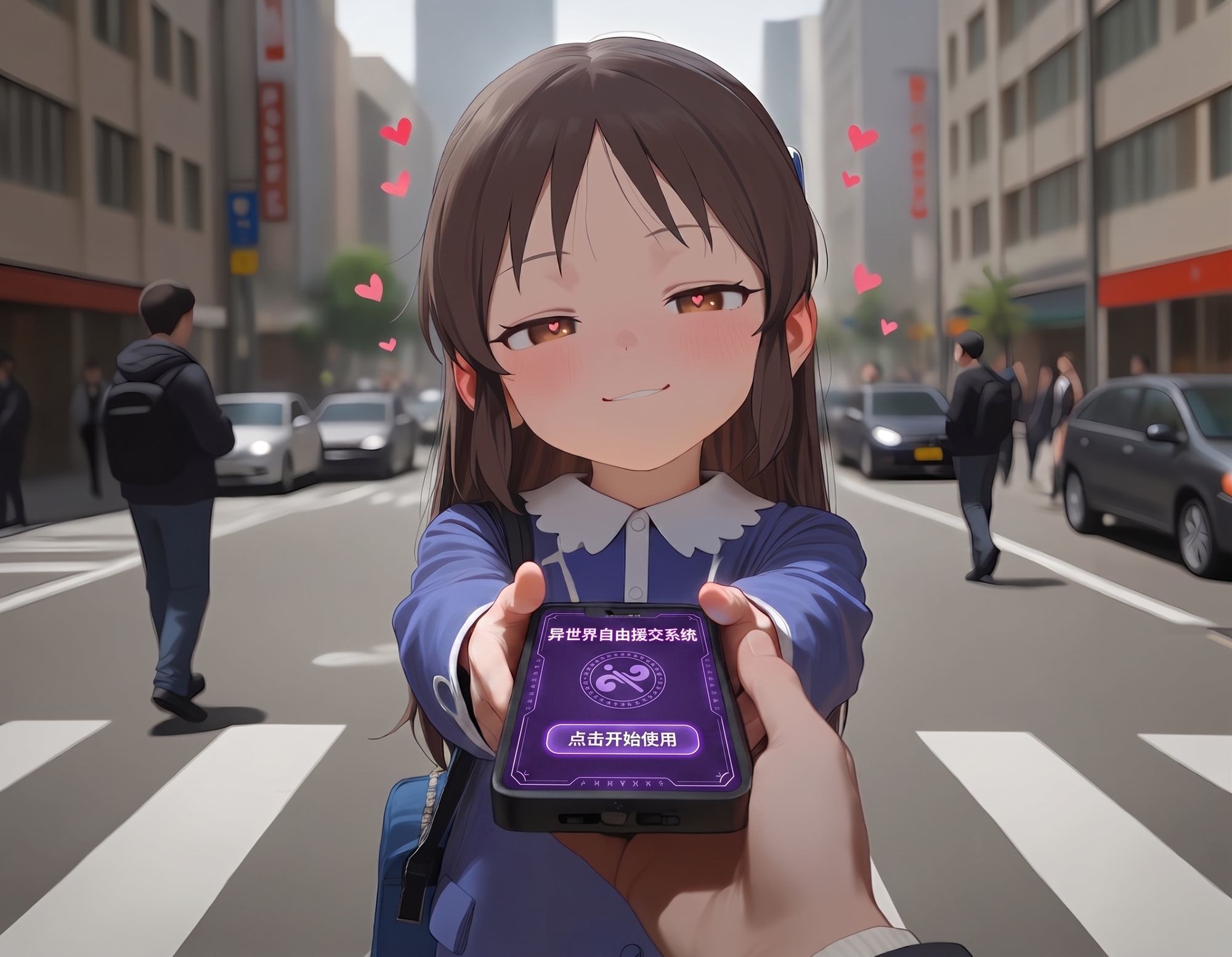 【異世界スマホ召喚】ロリ化した少女たちを呼び出して、足コキ＆本番の極上ご奉仕ハーレム！ サンプル1ページ目