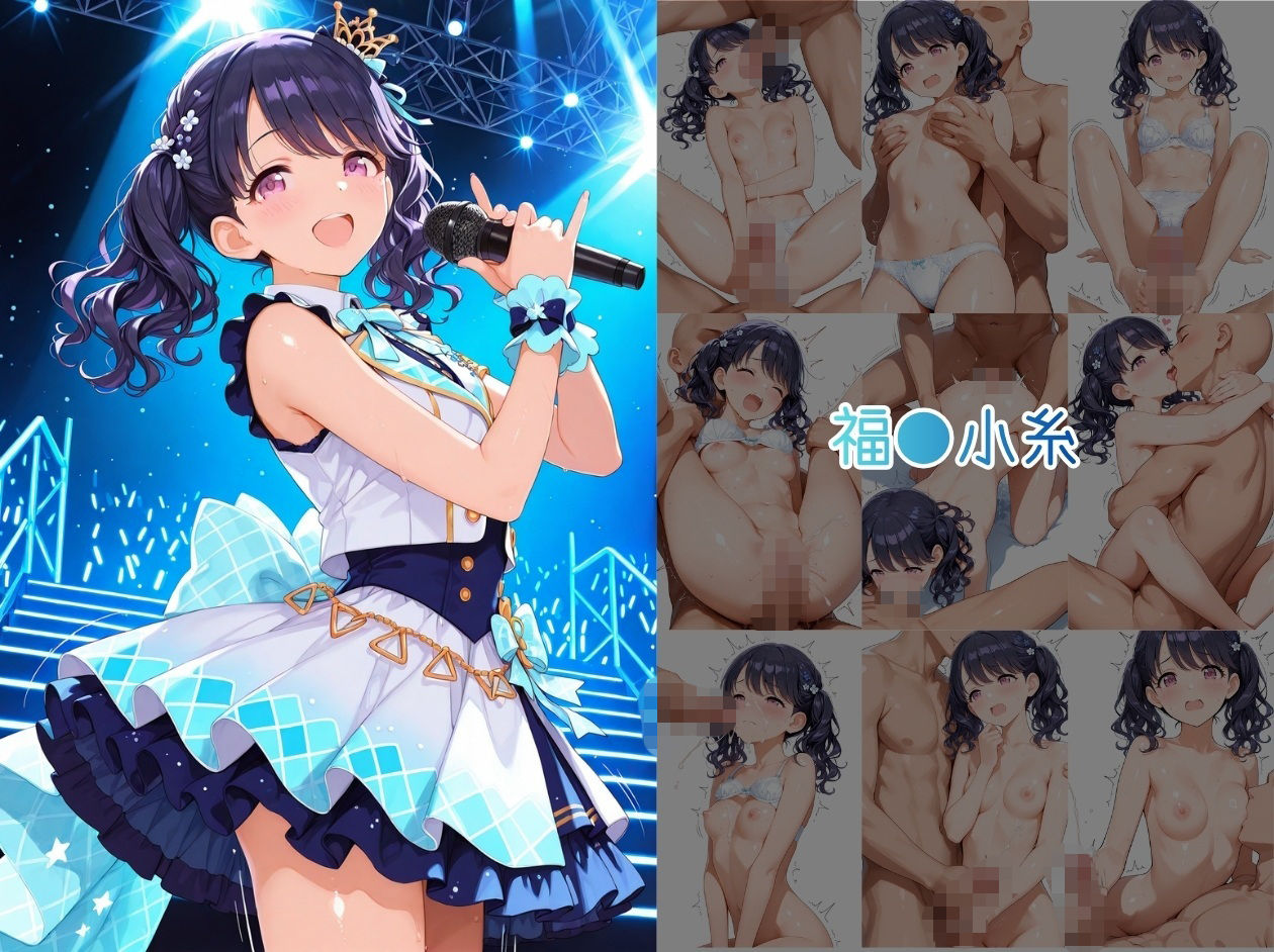 アイドルヌードコレクション 〇ルミネーション〇ターズ＆〇クチル篇（浅〇透 樋〇円香 福〇小糸 市〇雛菜 櫻〇真乃 風〇灯織 八〇めぐる） サンプル6ページ目