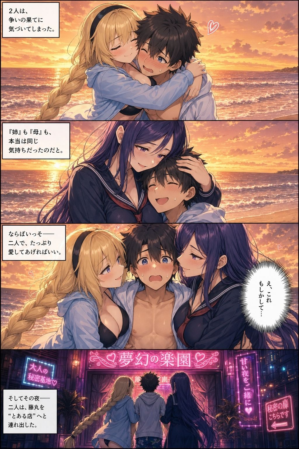 FGO・姉ビームVS母レーザー サンプル8ページ目
