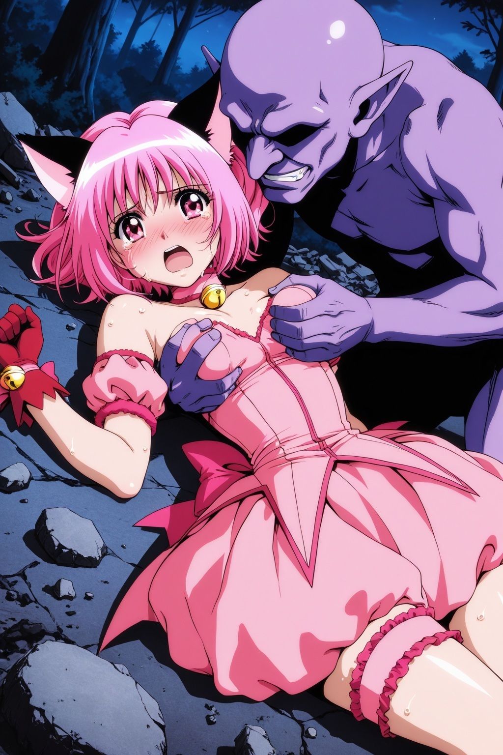 淫魔VS美少女ヒロイン〜ミュ○イチゴの敗北〜 サンプル7ページ目