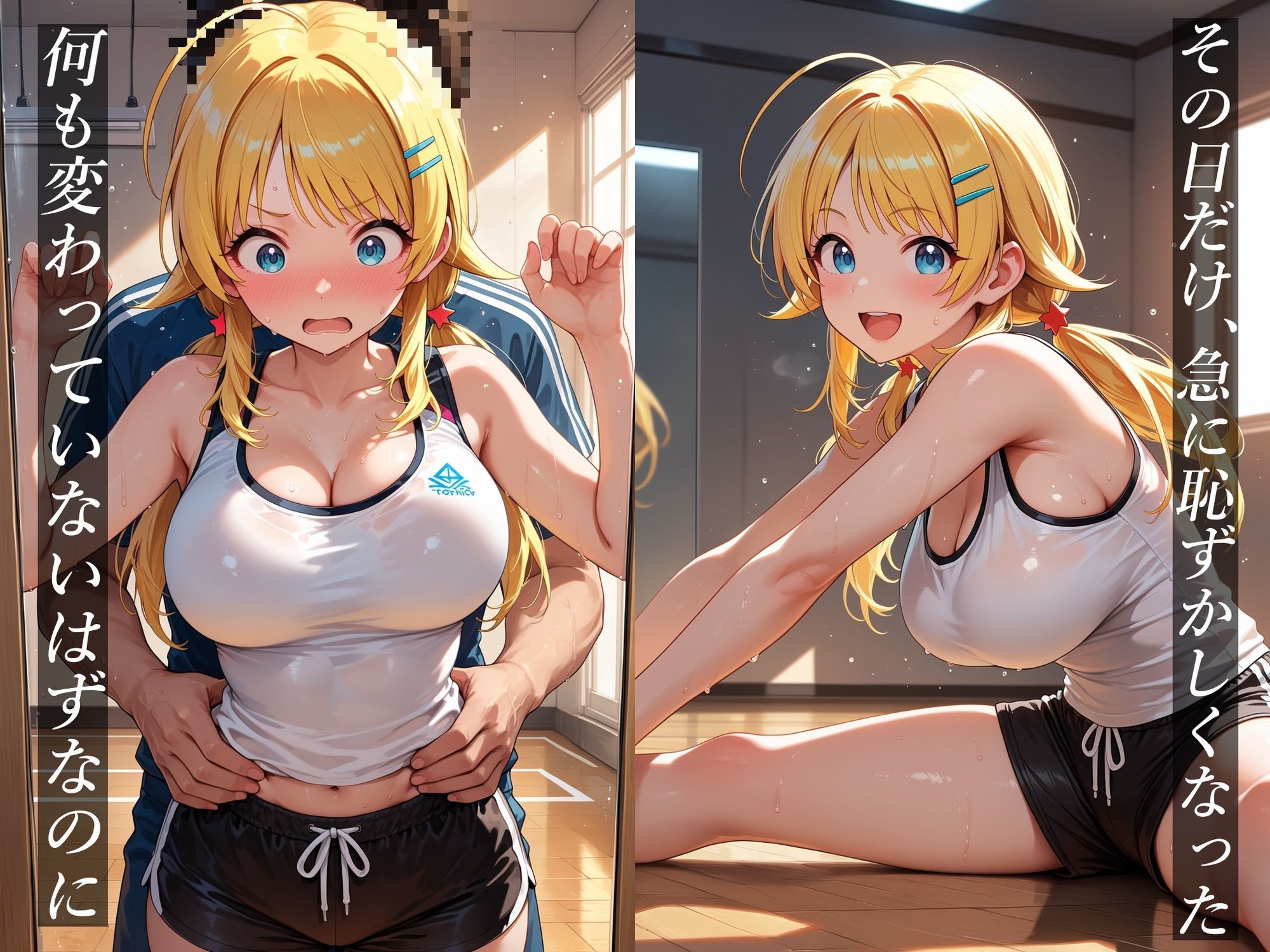 イケナイ関係 〜天真爛漫な爆乳アイドル 八〇めぐるが自ら捧げ中出し漬けになるまで〜 サンプル3ページ目