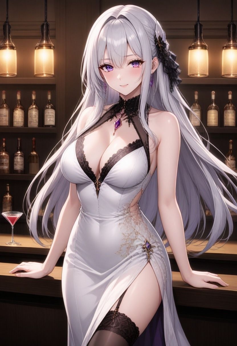 【AI生成】銀月のセレナ 300 Illustrations Collection サンプル1ページ目