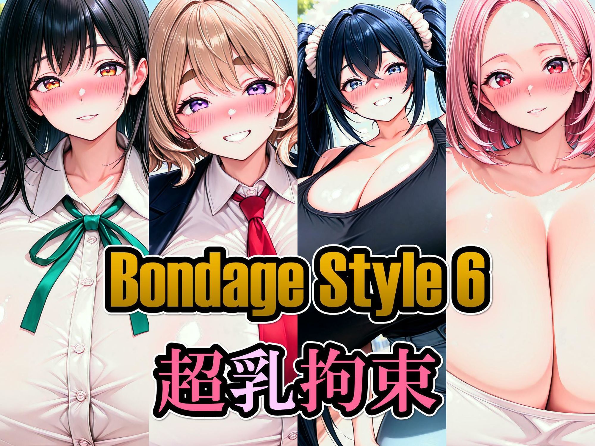 ボンデージスタイル6/超乳拘束 サンプル1ページ目