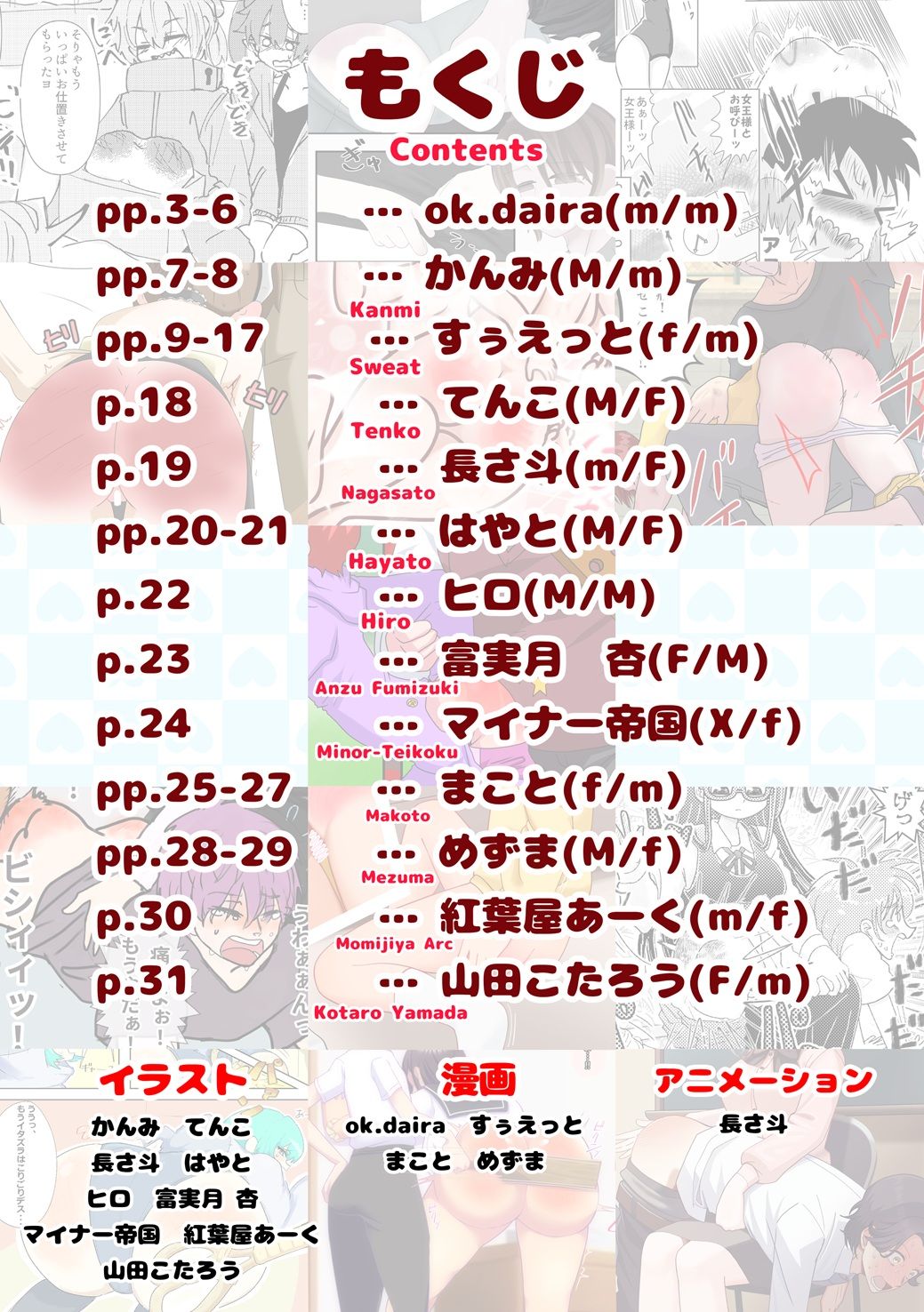 SpanKINGDOM 2026年9月号 -月刊スパンキングアンソロジー- サンプル2ページ目