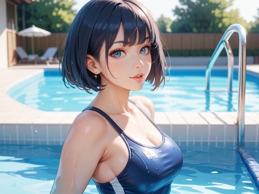図書室プレイと学校プールプレイと工場で働く美女と鍾乳洞散策美女 サンプル3ページ目
