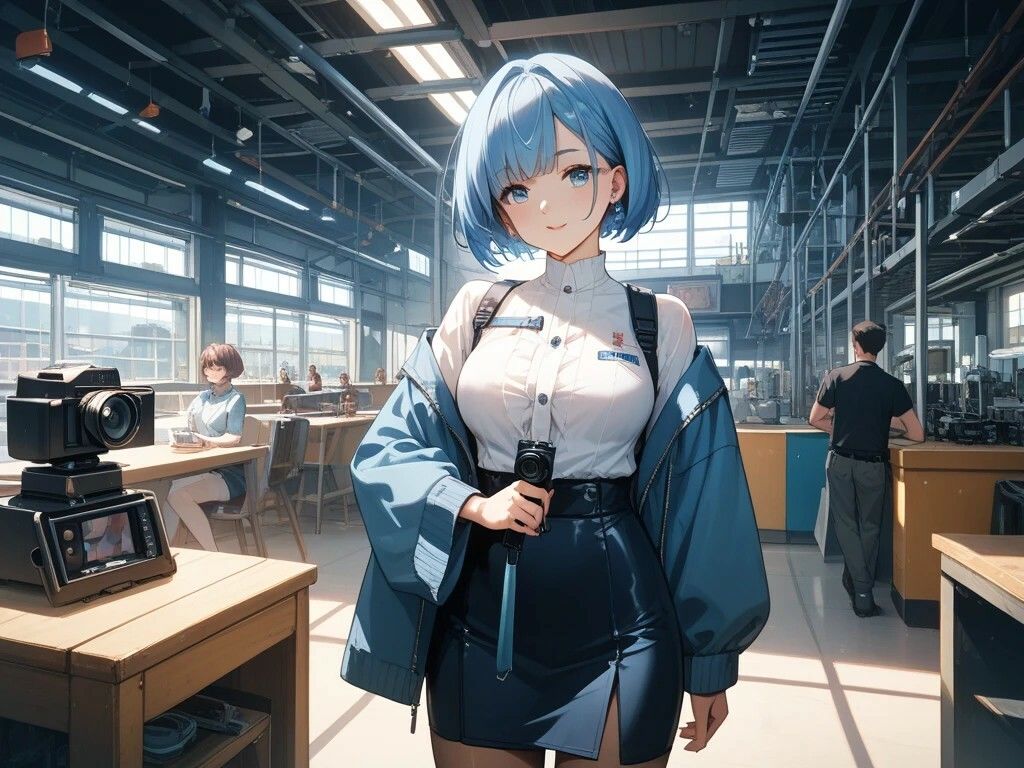 図書室プレイと学校プールプレイと工場で働く美女と鍾乳洞散策美女 サンプル5ページ目