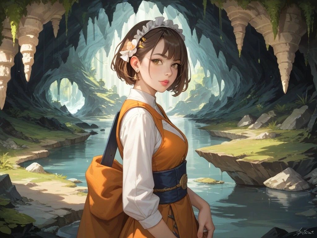 図書室プレイと学校プールプレイと工場で働く美女と鍾乳洞散策美女 サンプル7ページ目