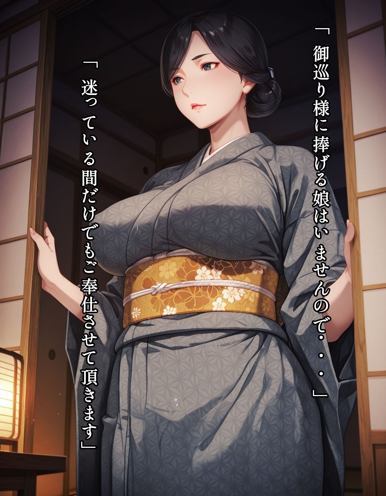 もしも、もしもし・・・ サンプル2ページ目