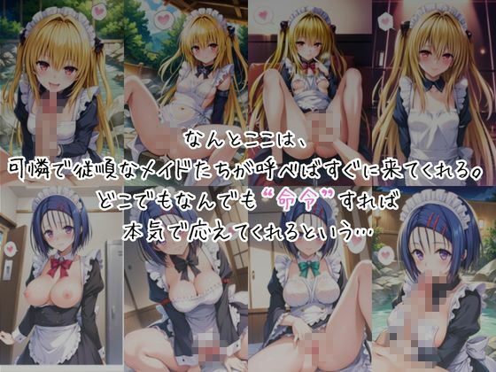 メイドさんデリバリー専門店！！メイドさんの本気SEX、非公開。〜西○寺春菜＆金○の闇編〜 サンプル2ページ目