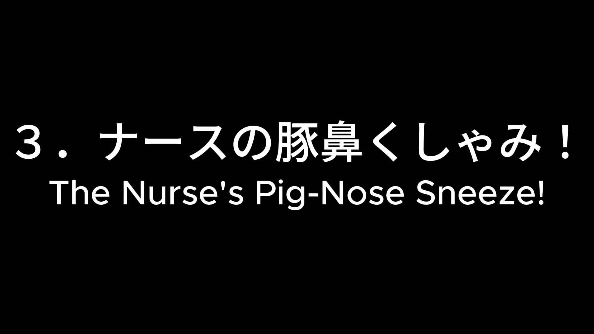 豚鼻くしゃみコレクション！（MP4アニメ） / Pig Nose Sneeze Collection！ （MP4 Anime） サンプル7ページ目