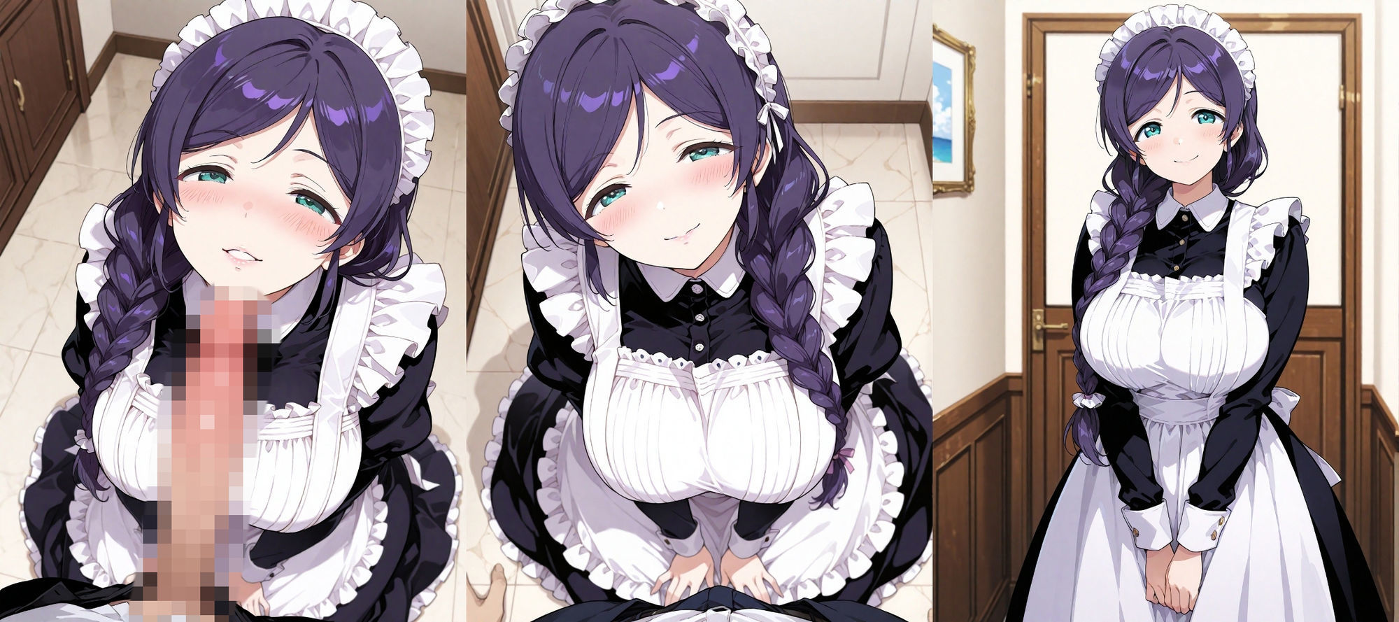 のぞみとえっち メイド編 サンプル1ページ目