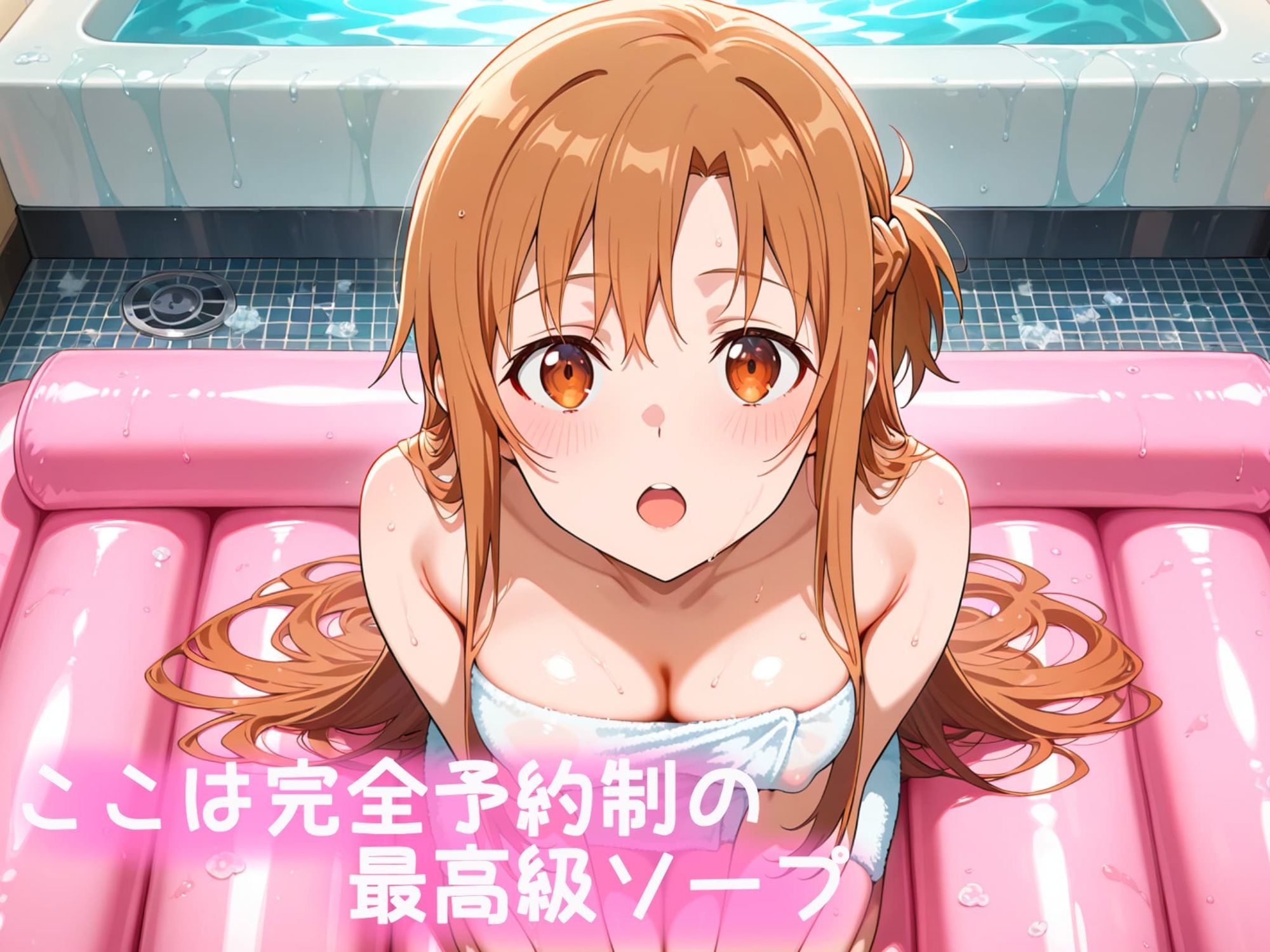ヒロイン高級ソープ〜結城明日奈編〜 サンプル1ページ目