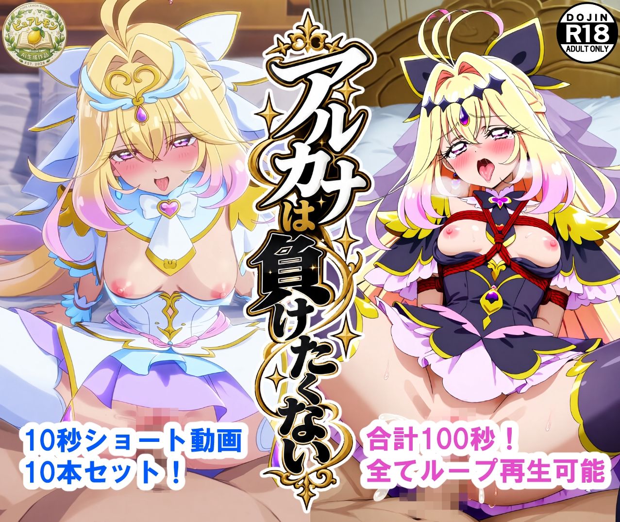 「アルカナは負けたくない」ショート動画10本セット！ サンプル1ページ目