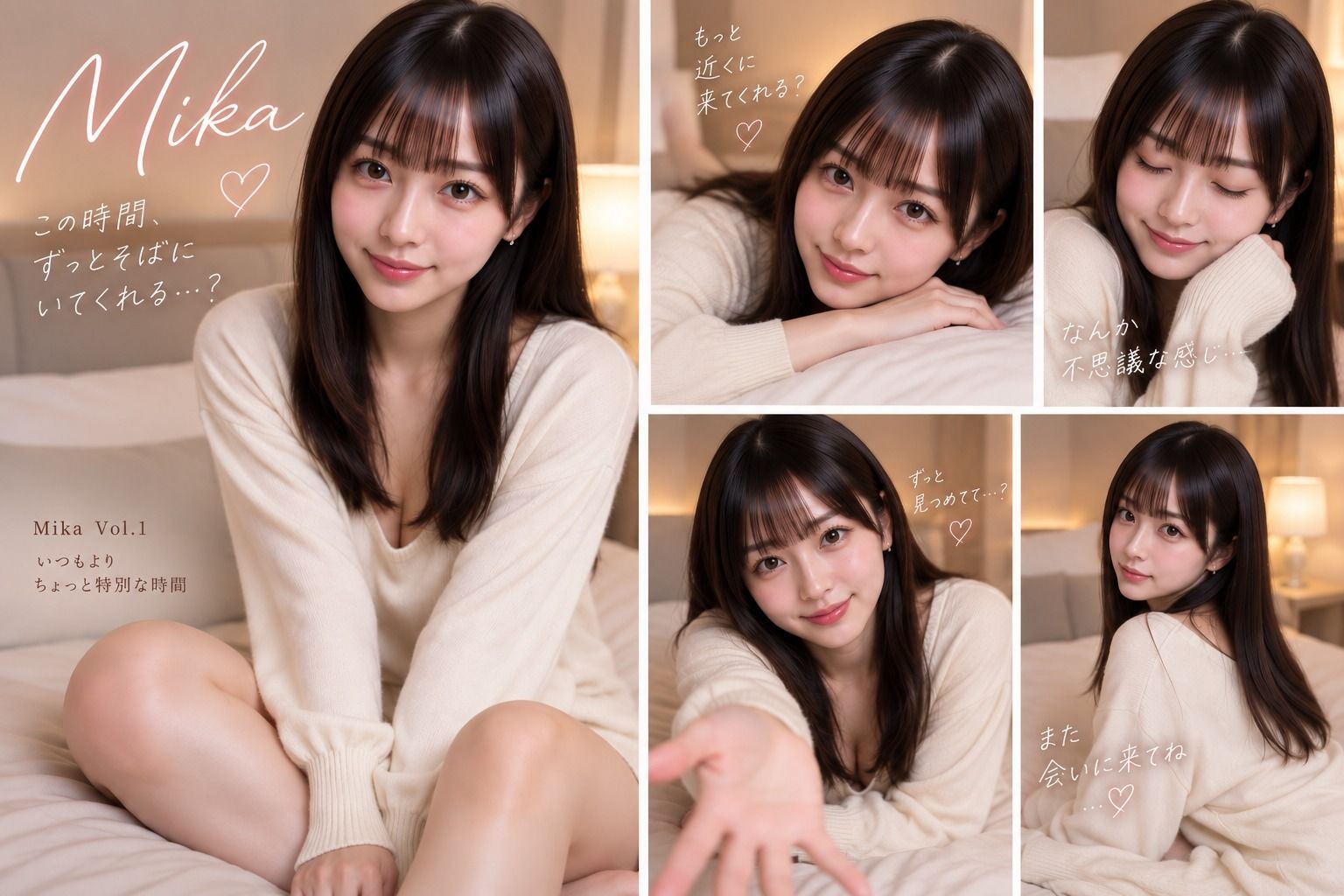 Mika Vol.1 ふたりきりの夜、もっと近くで サンプル1ページ目