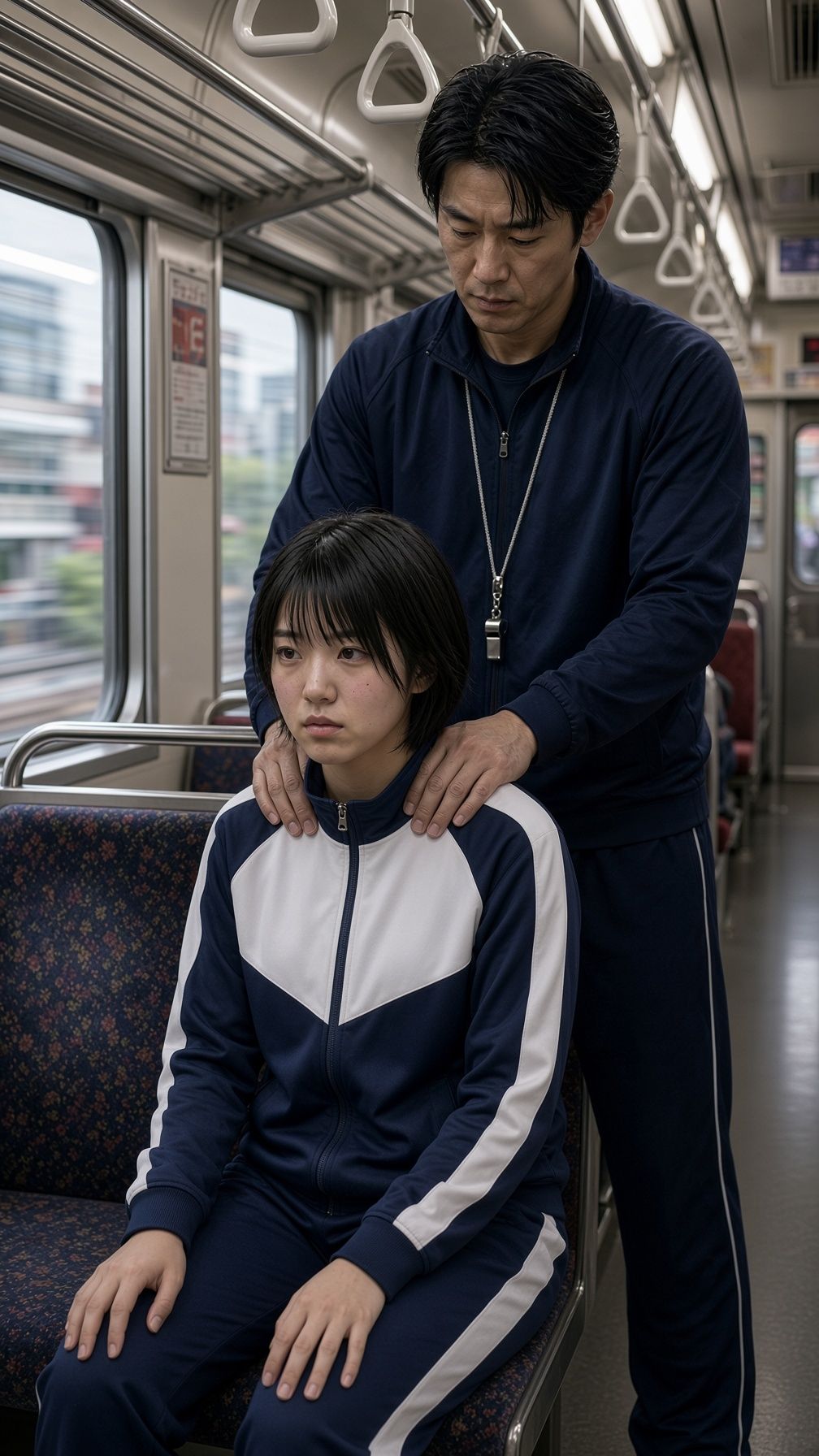 調教 女子校生2 容赦なき大人教師 狙われるJK 処女 セクハラ 教師 学園 部活 電車 内科検診 学生 サンプル10ページ目