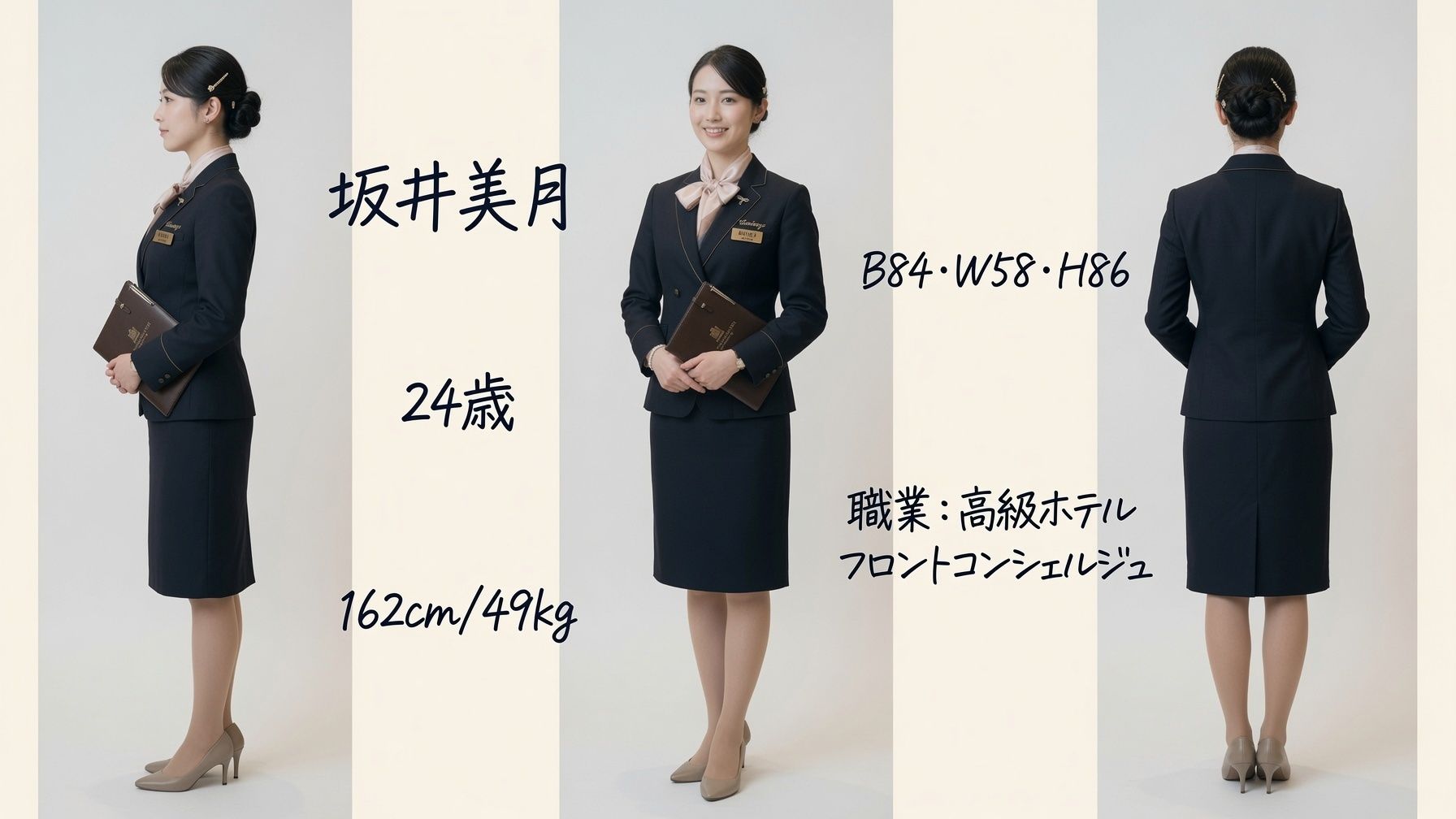 私のお仕事図鑑_ホテルコンシェルジュ坂井美月 サンプル2ページ目